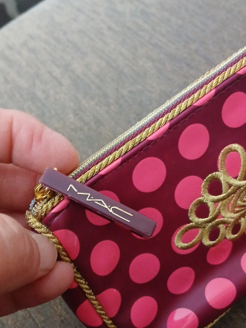 Mac Nutcracker Suite Collection Zippered Makeup Bag